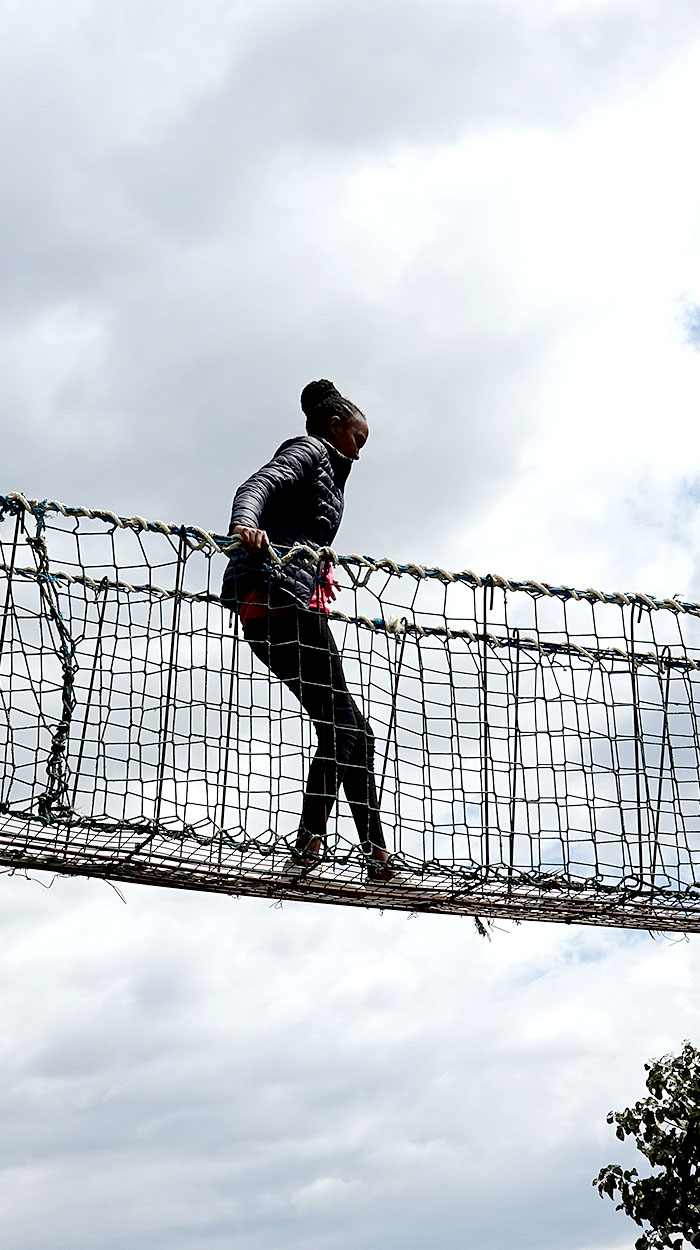 Skywalking at Bantu Mountain Lodge